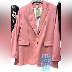 Pink H&M blazer